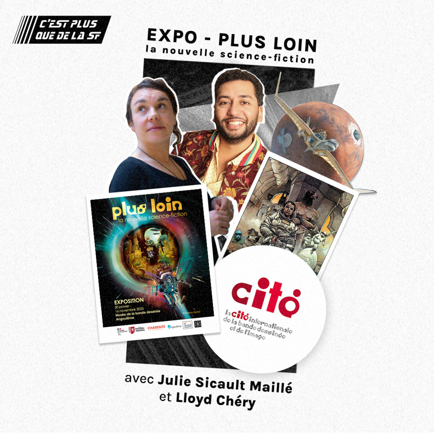 Découvrez notre exposition Plus Loin, La Nouvelle Science-Fiction #235