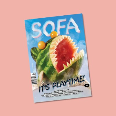 Analogue freedom in Sofa magazine cover