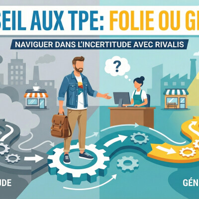 Se lancer dans le conseil aux TPE dans une conjoncture incertaine: Folie ou coup de génie ? cover