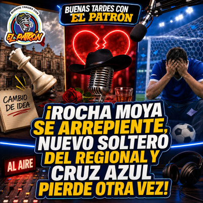 ¡Rocha Moya se arrepiente, nuevo soltero del regional y Cruz Azul pierde otra vez! cover