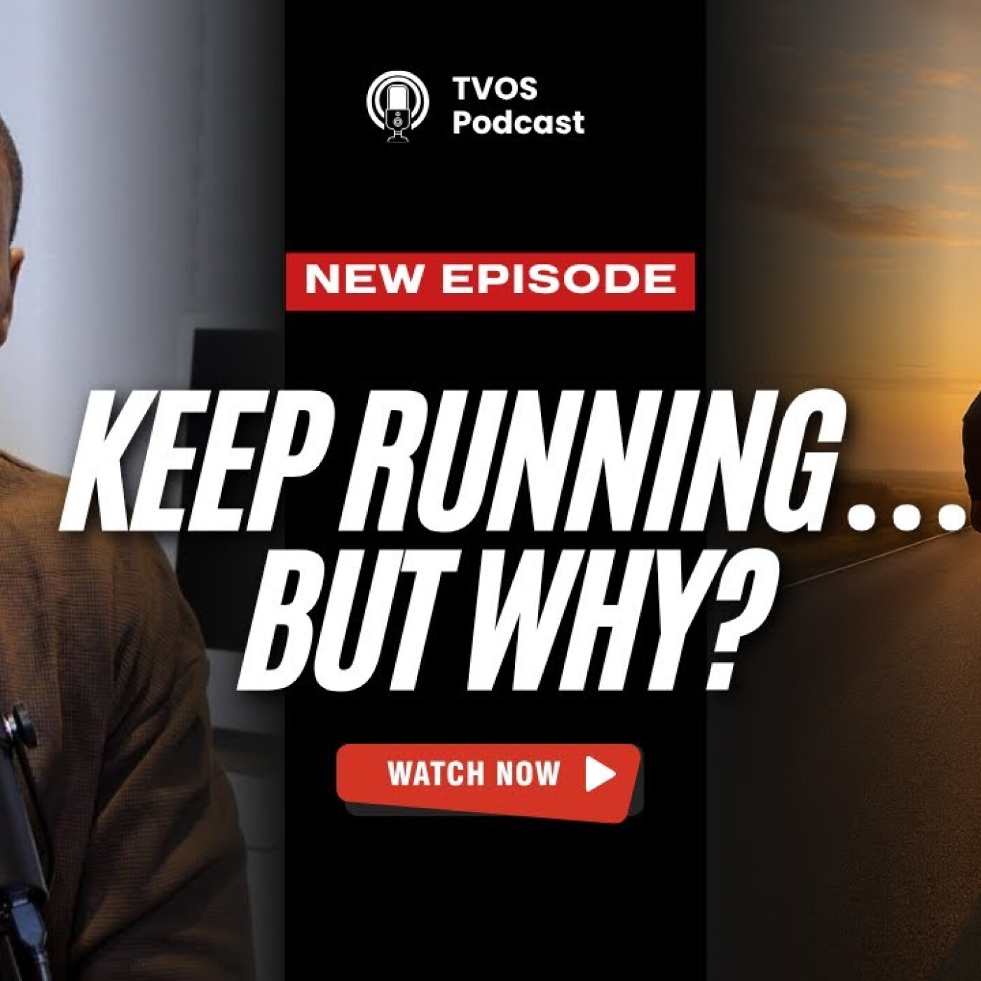 Stop running from what God has called you to do episode artwork