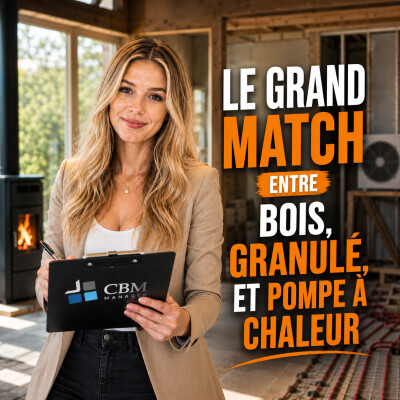 Le grand match entre Gaz, Bois et Pompe à Chaleur cover