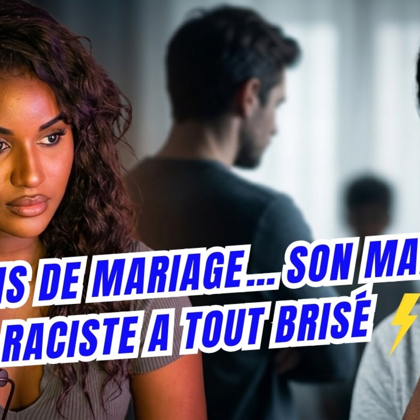 😱 Couple mixte… Mais son mari est raciste des noirs… 😱