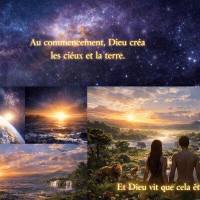 Genèse Chap. 1 La création: décryptage des six jours cover