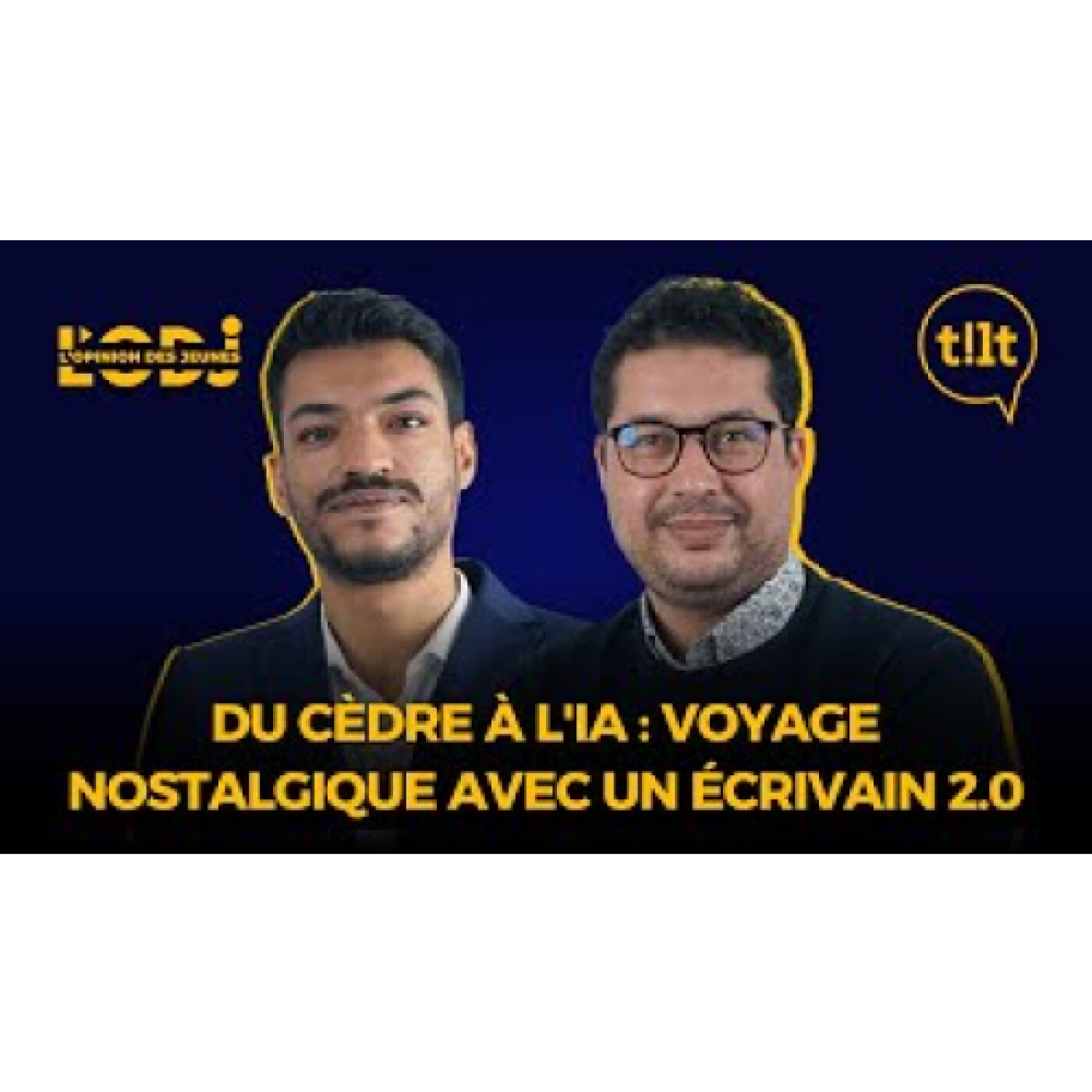 Tilt avec Mohamed Ait Bellahcen : Du cèdre à l'IA, voyage nostalgique avec un écrivain 2.0 episode artwork