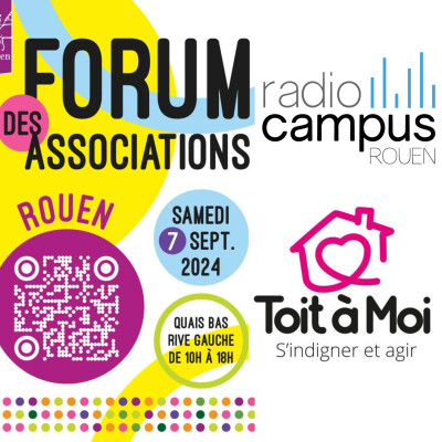 Interview de l'antenne Rouennaise de Toit à moi - Forum des associations de Rouen cover