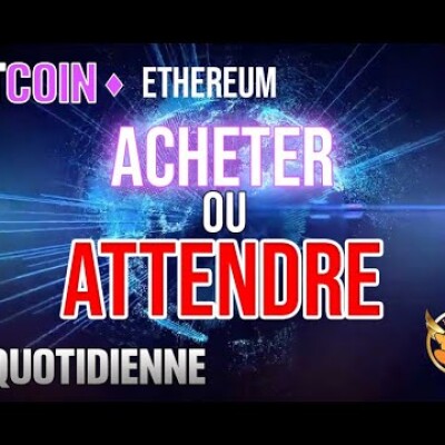 🔥BTC : MONTER POUR MIEUX REDESCENDRE ? - ANALYSE Bitcoin et Ethereum français -la quotidienne cover