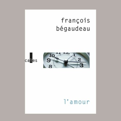 François Bégaudeau - L'amour cover