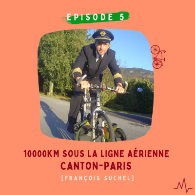 François Suchel - 10000km sous la ligne aérienne Canton-Paris cover
