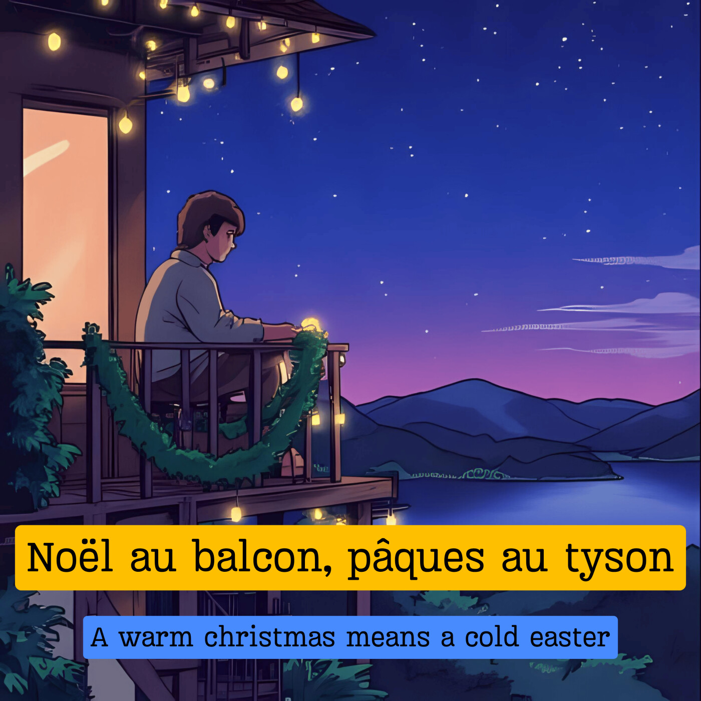 Expression française : "Noël au balcon, pâques au tison"