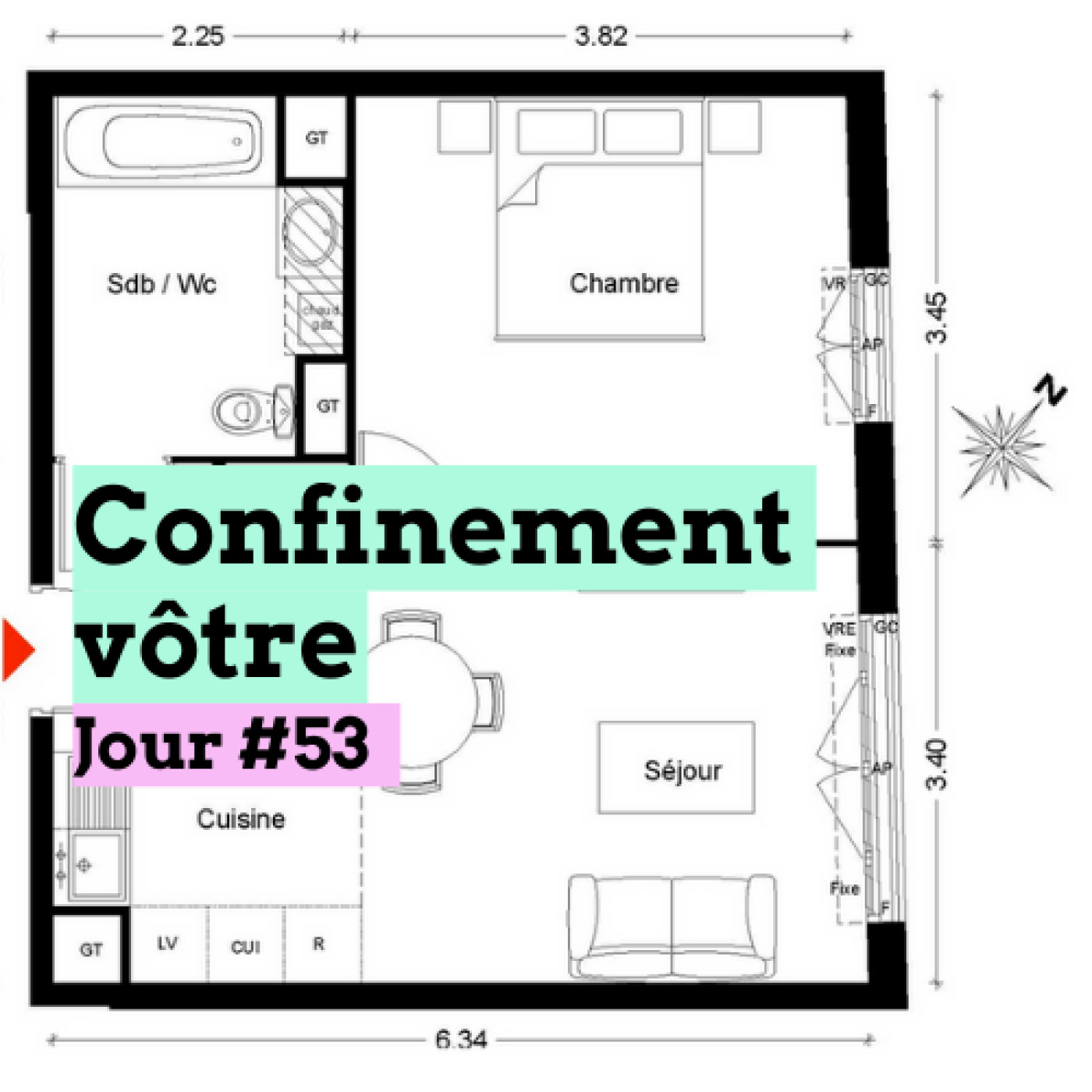 Confinement vôtre
