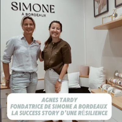 LARD ET LA MANIERE - EPISODE #12 - AGNES TARDY - FONDATRICE DE SIMONE A BORDEAUX - LA SUCCESS STORY D'UNE RESILIENCE cover