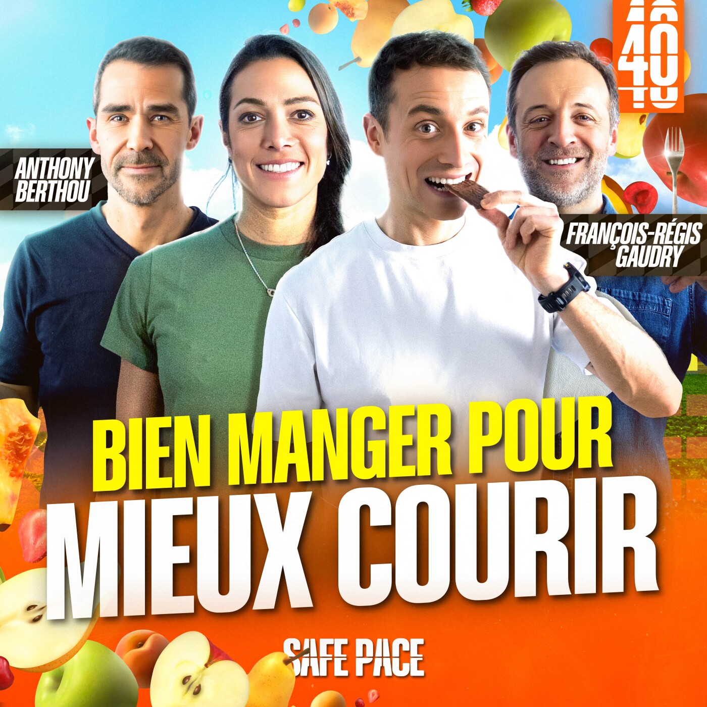 SAFE PACE - Le podcast des sports d\'endurance, présenté par Hugo Clément