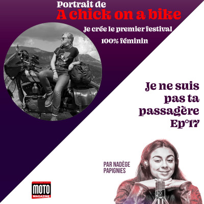 Portraits de Motardes - Episode 17 : Alice, fondatrice de l’évènement Femme et Moto cover