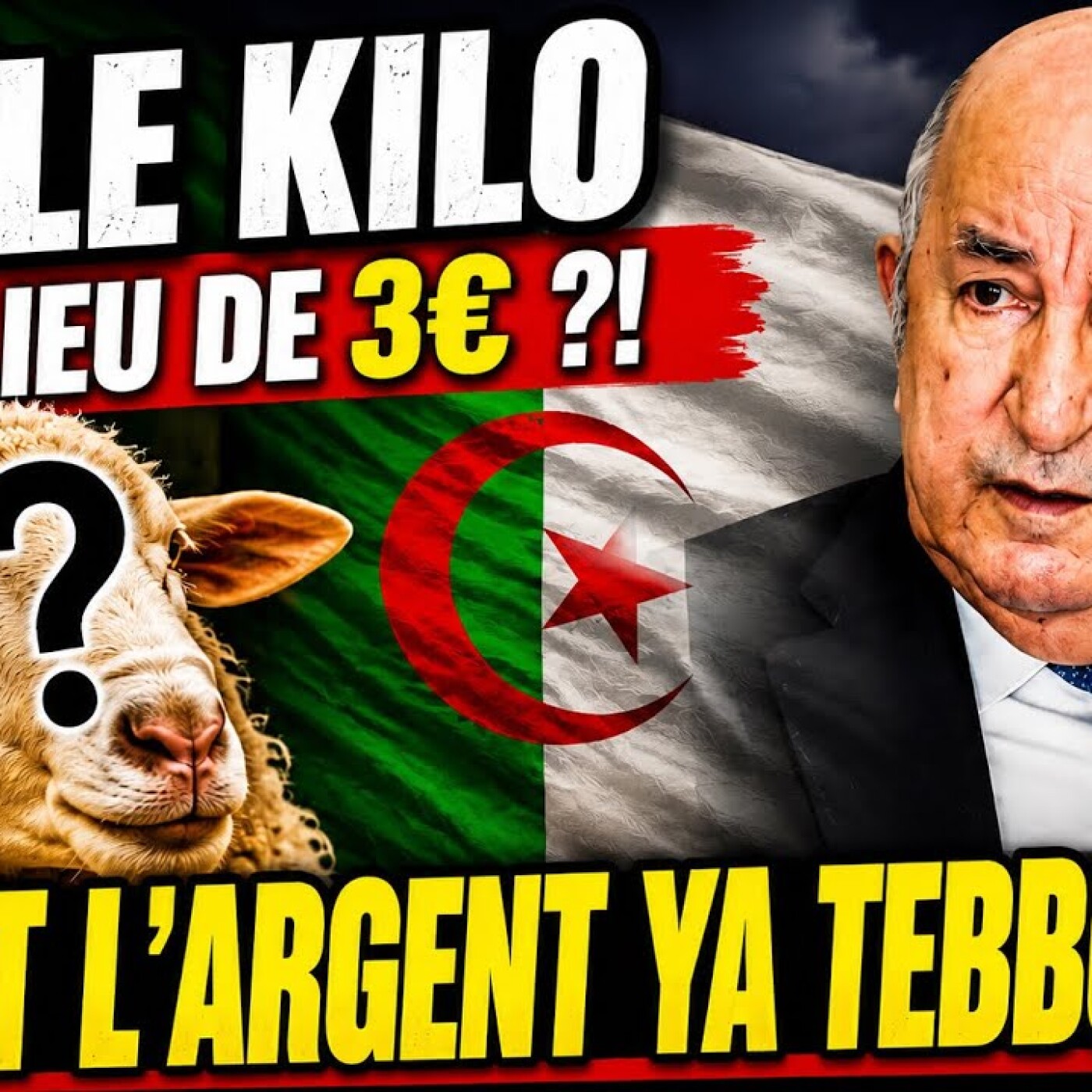 Le scandale des moutons de Tebboune : L’arnaque à 90 millions d'euros qui secoue l'Algérie !