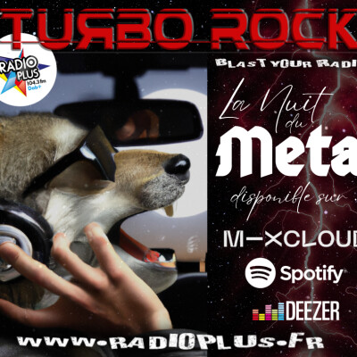 TURBO ROCK #TBR1059 Le 01 Juin 2023 LA NUIT DU METAL avec les auditeurs Gilles - Olivier - Jean Claude cover