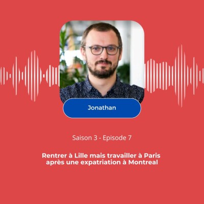 Jonathan déménage à Lille mais travaille à Paris après plus de 10 ans au Canada cover