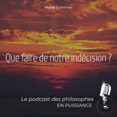 Que faire de notre indécision ? cover