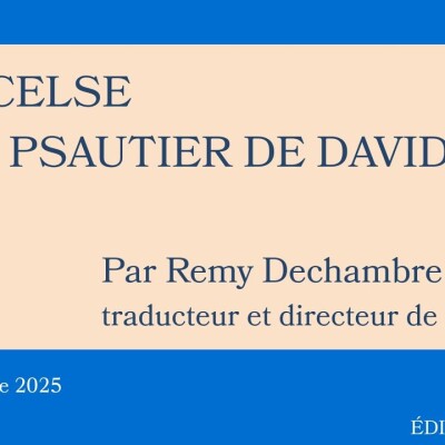 📚 Paracelse et les psaumes : un prophète à la Renaissance ? Rémy Dechambre (conférence). cover