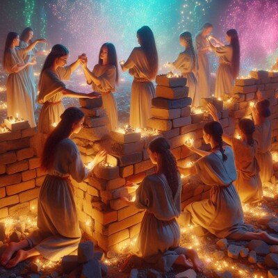 Participez activement à l’œuvre de la Nation Essénienne - Archange Ouriel Psaume 87 cover