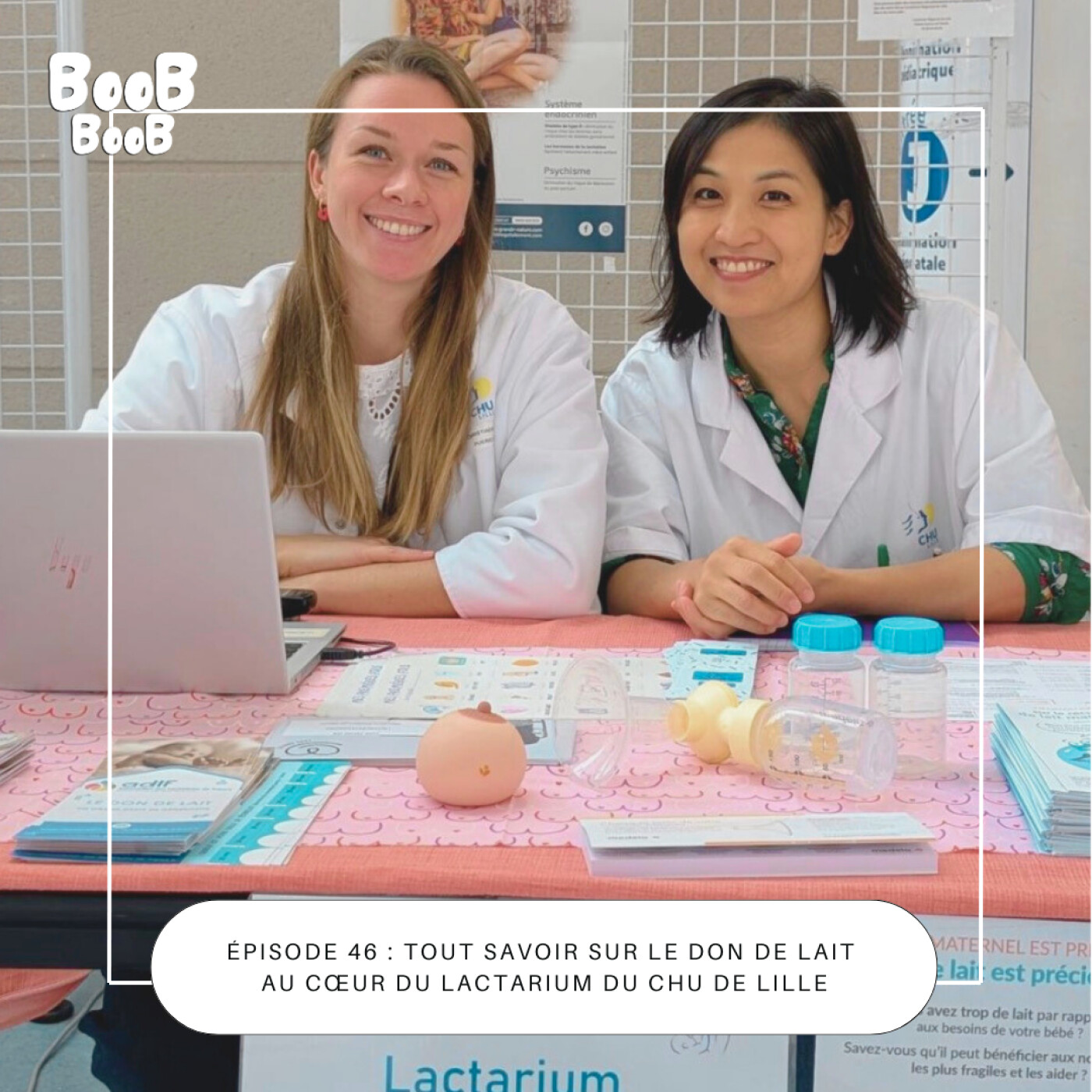 BooB BooB, le podcast sur l’allaitement qui fait du bruit