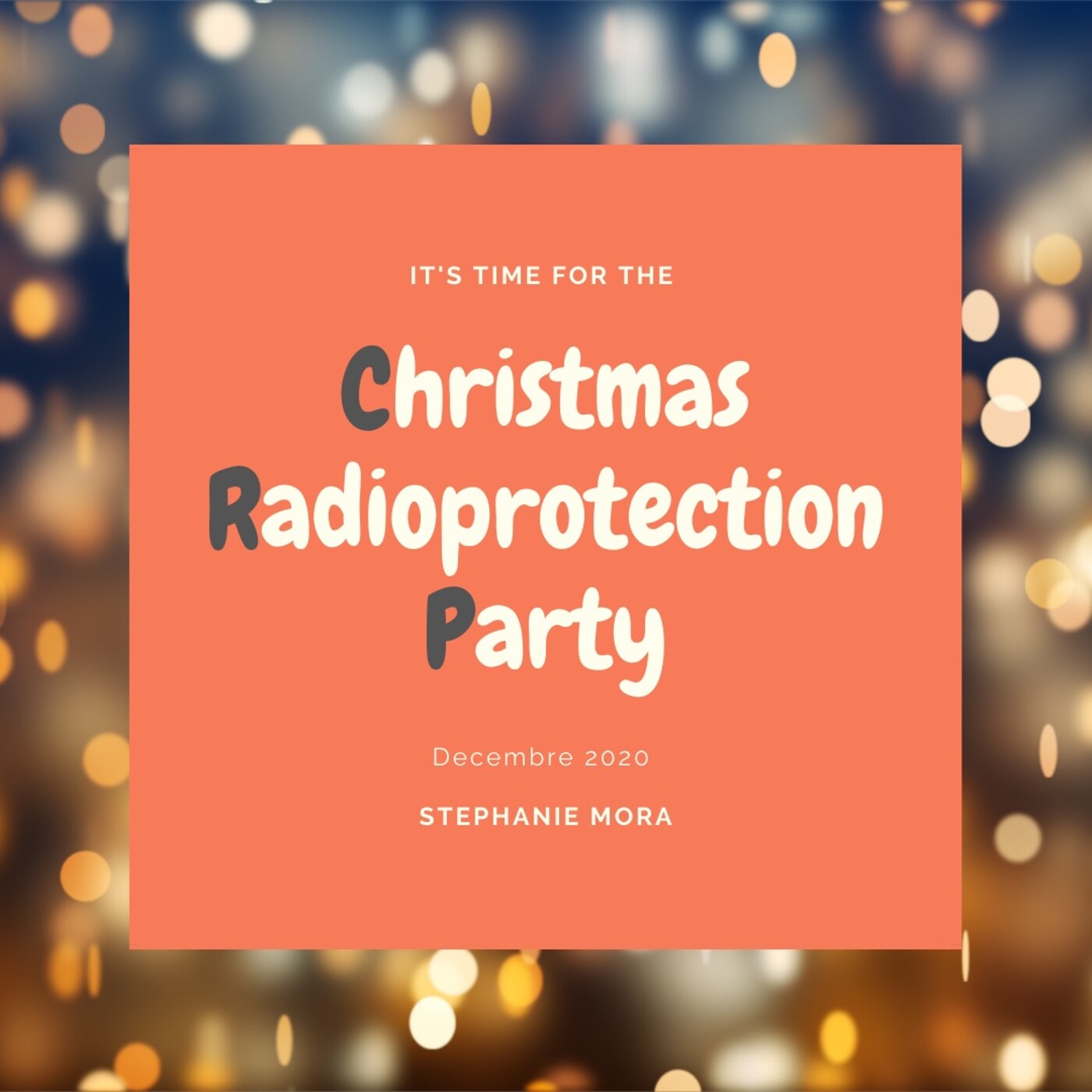 #ChristmasRadioprotectionParty 5 - L'invitée du podcast n'a pas le lien Zoom w/ Stéphanie MORA episode artwork