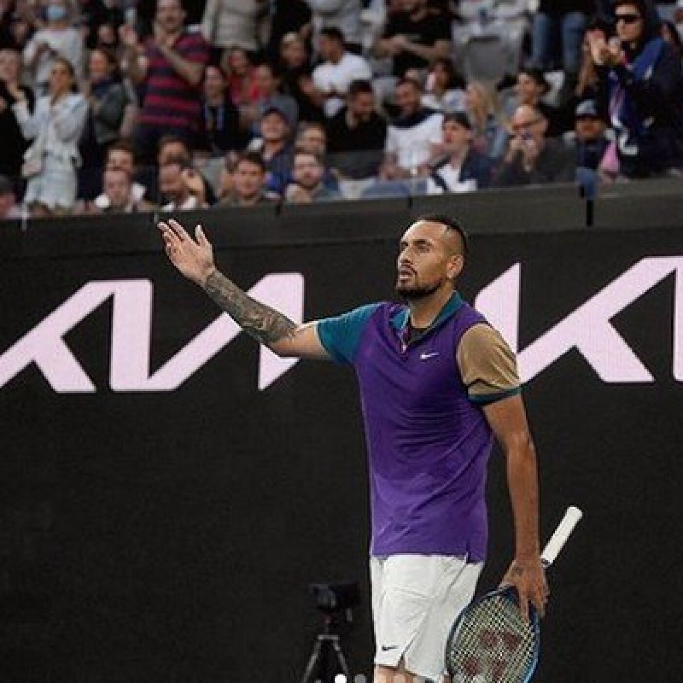Émotion et larmes à l'Open d'Australie