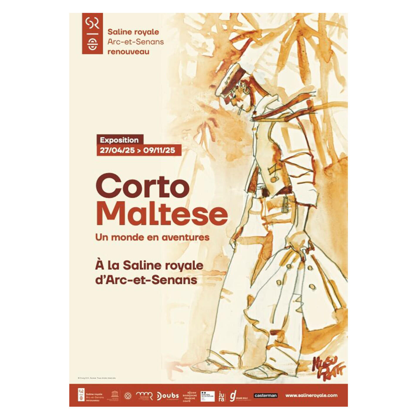 Corto Maltese s'installe à la saline royale d'Arc-et-Senans. Rencontre avec Isabelle Salé. Dans ma bulle #541 episode artwork
