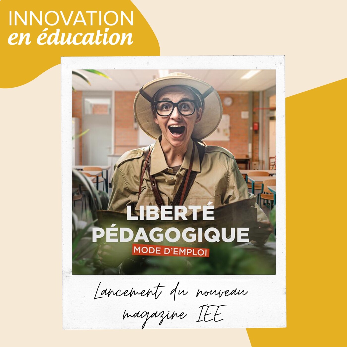 Lancement du magazine 16 - Liberté pédagogique: mode d'emploi - avec Jean-David Bol