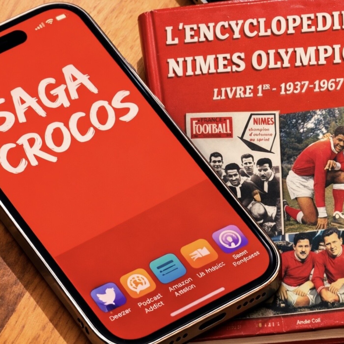 Le podcast football 100% Nîmes Olympique SagaCrocos