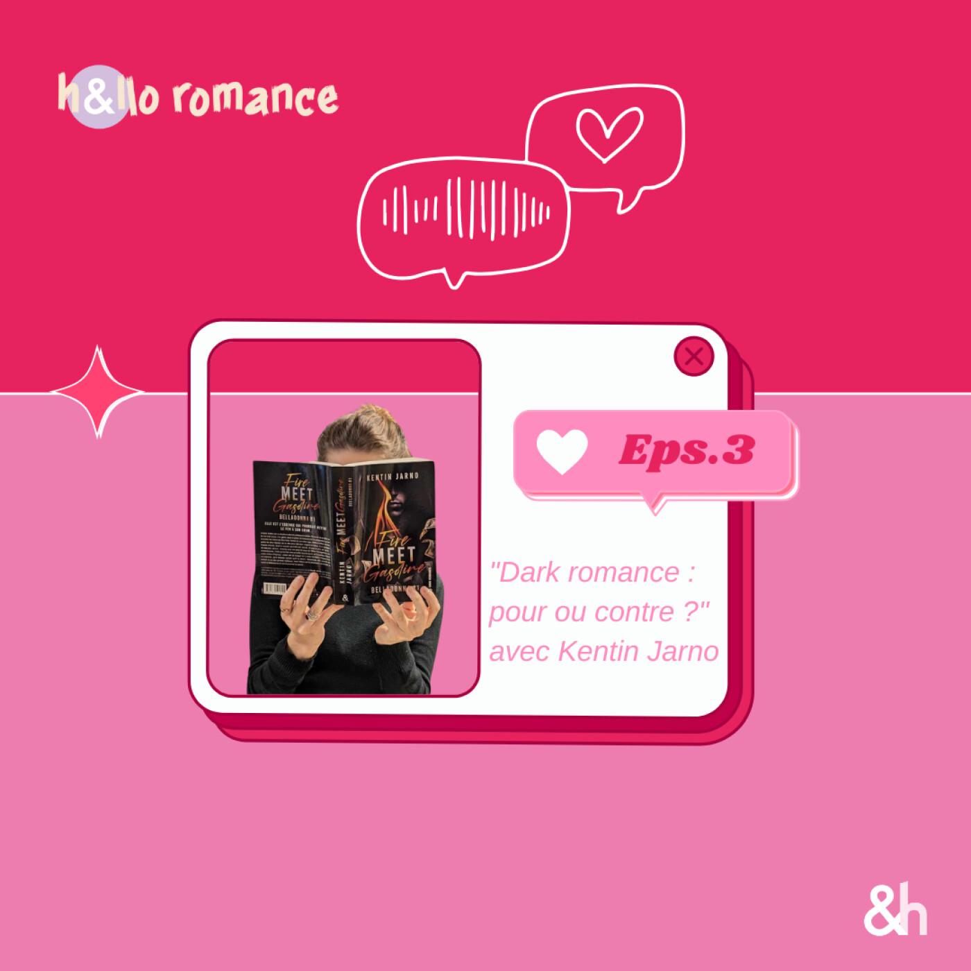 "Dark romance : pour ou contre ?" avec Kentin Jarno | H&llo Romance