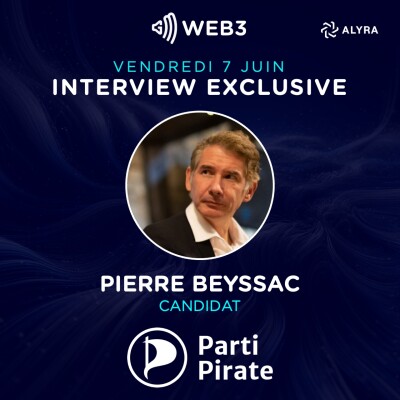 GM Web3 Interview - Pierre Beyssac du Parti Pirate : Cryptomonnaies et souveraineté numérique en Europe cover