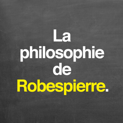 La philosophie de Robespierre cover