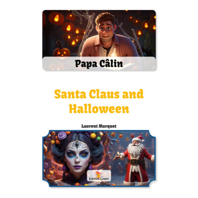 Santa Claus and Halloween cover