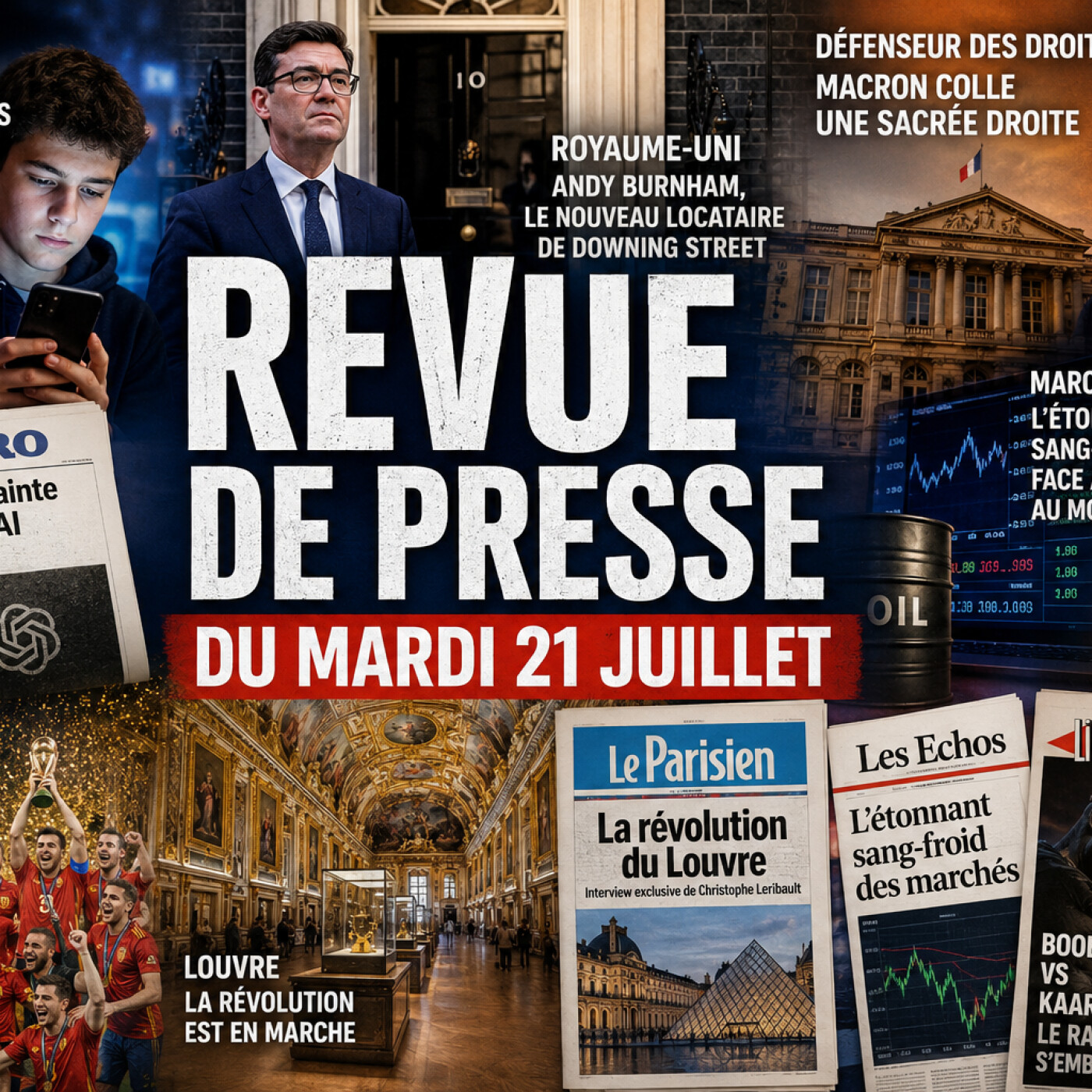 Revue de presse du 21 juillet episode artwork