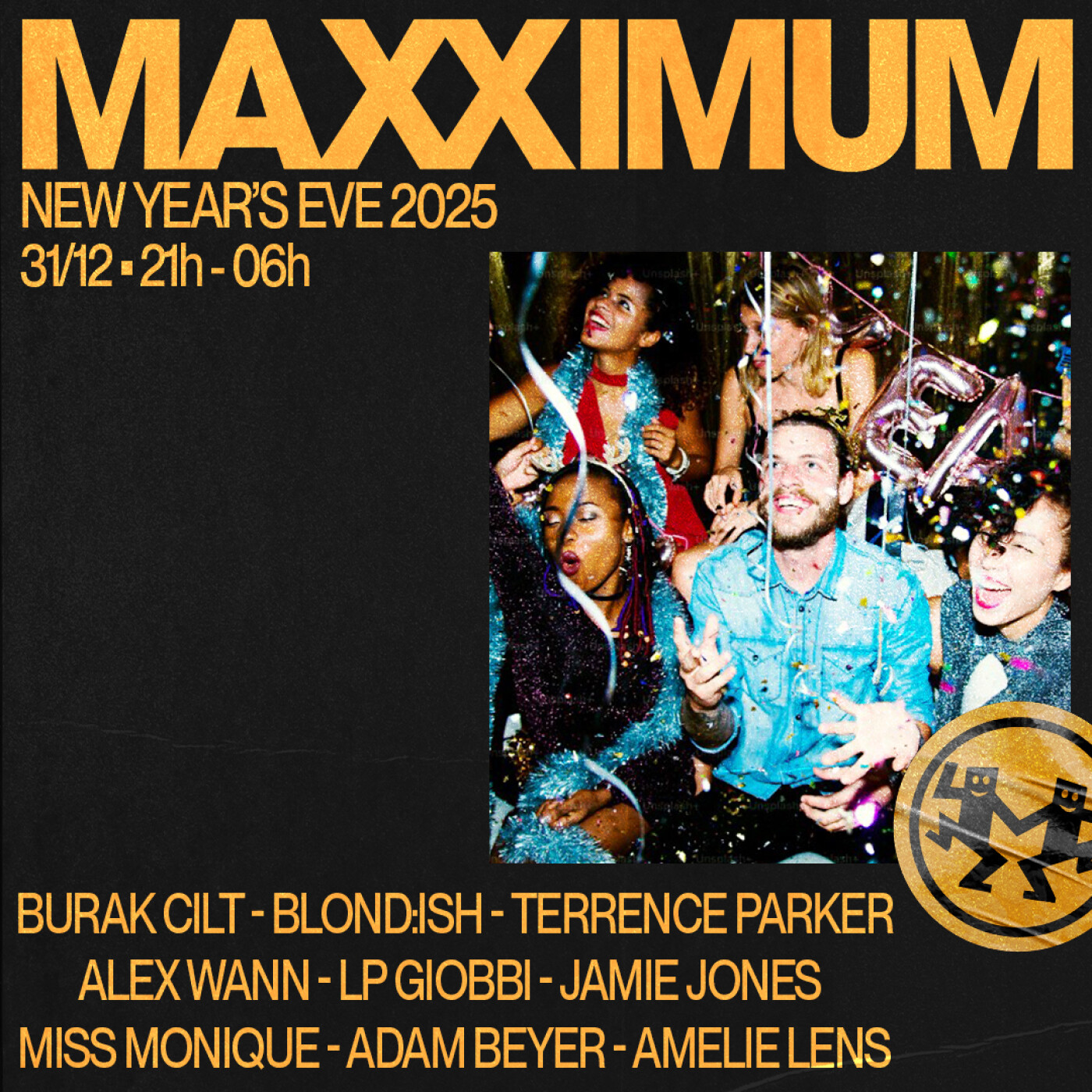 MAXXIMUM DJ'S NEW YEAR's EVE 2025 : TERRENCE PARKER