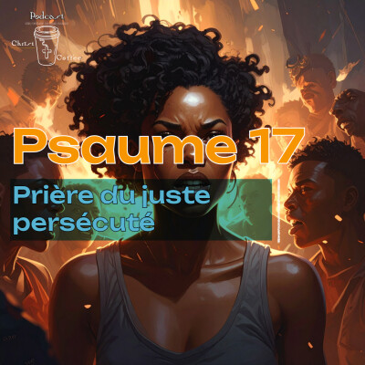 Psaumes 17 - Prière du juste persécuté - Christ Coffee Bible cover