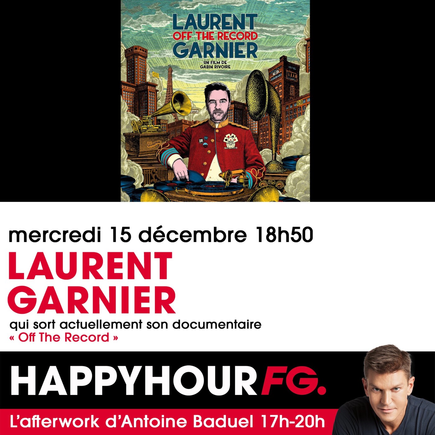 HAPPY HOUR INTERVIEW : LAURENT GARNIER