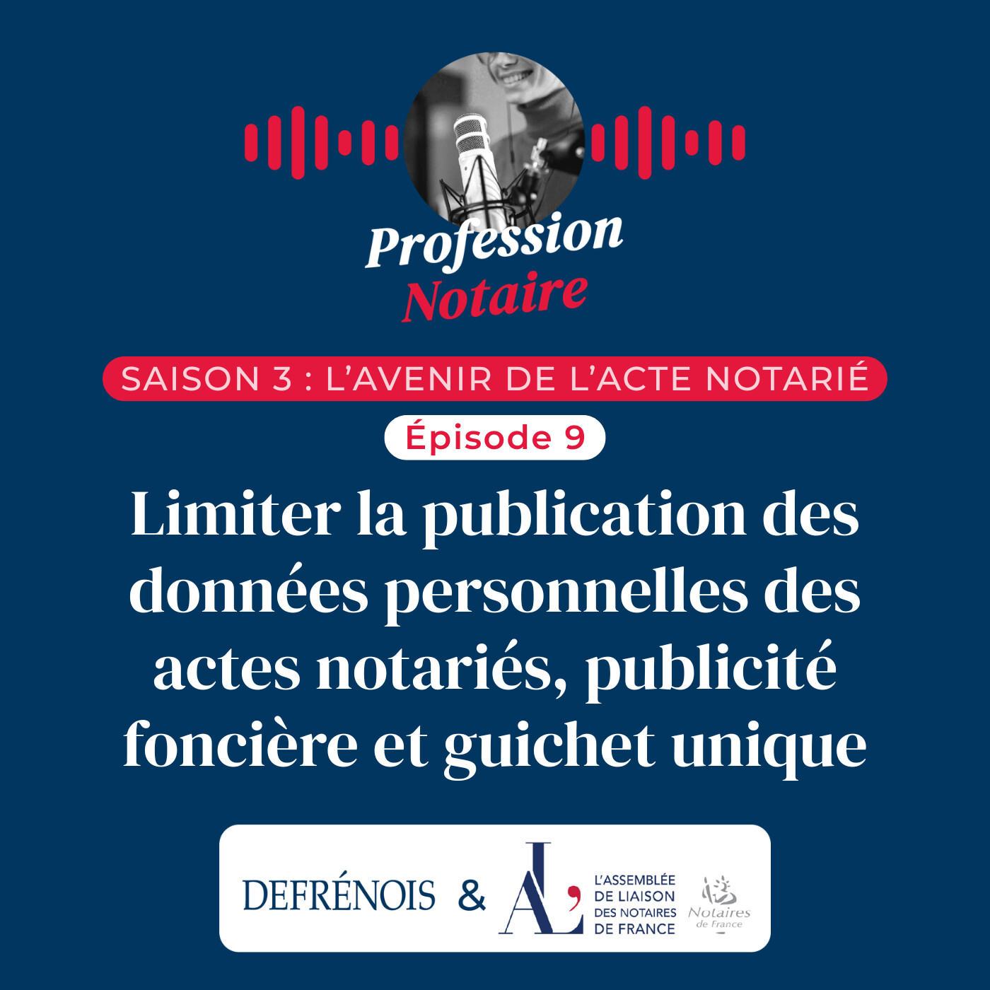L'avenir de l'acte notarié : la limitation des données personnelles des actes notariés