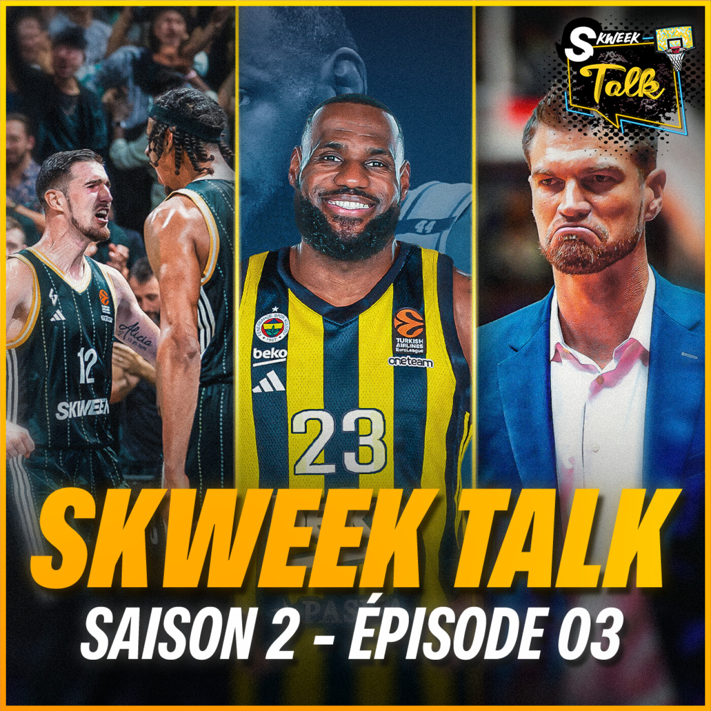 SKWEEK Talk, le podcast du basket européen