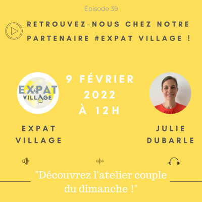 Julie et Florence parlent du couple en expatriation cover