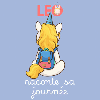 Leo la licorne - Raconte sa journée cover