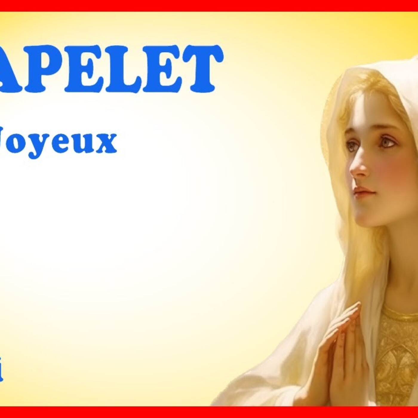 CHAPELET 🙏 Lundi 6 Mai - Mystères Joyeux episode artwork