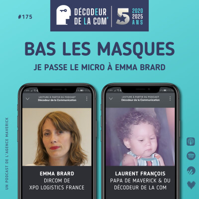 Bas les Masques | Laurent FRANCOIS x Emma Brard | Ep 175 cover