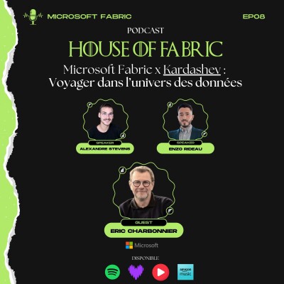 EP08 - Microsoft Fabric x Kardashev :  Voyager dans l’univers des données cover