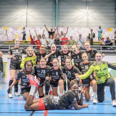 L'INFO SPORT - Sainte-Maure Troyes repart sur de bonnes bases à Aulnay 33-36 cover