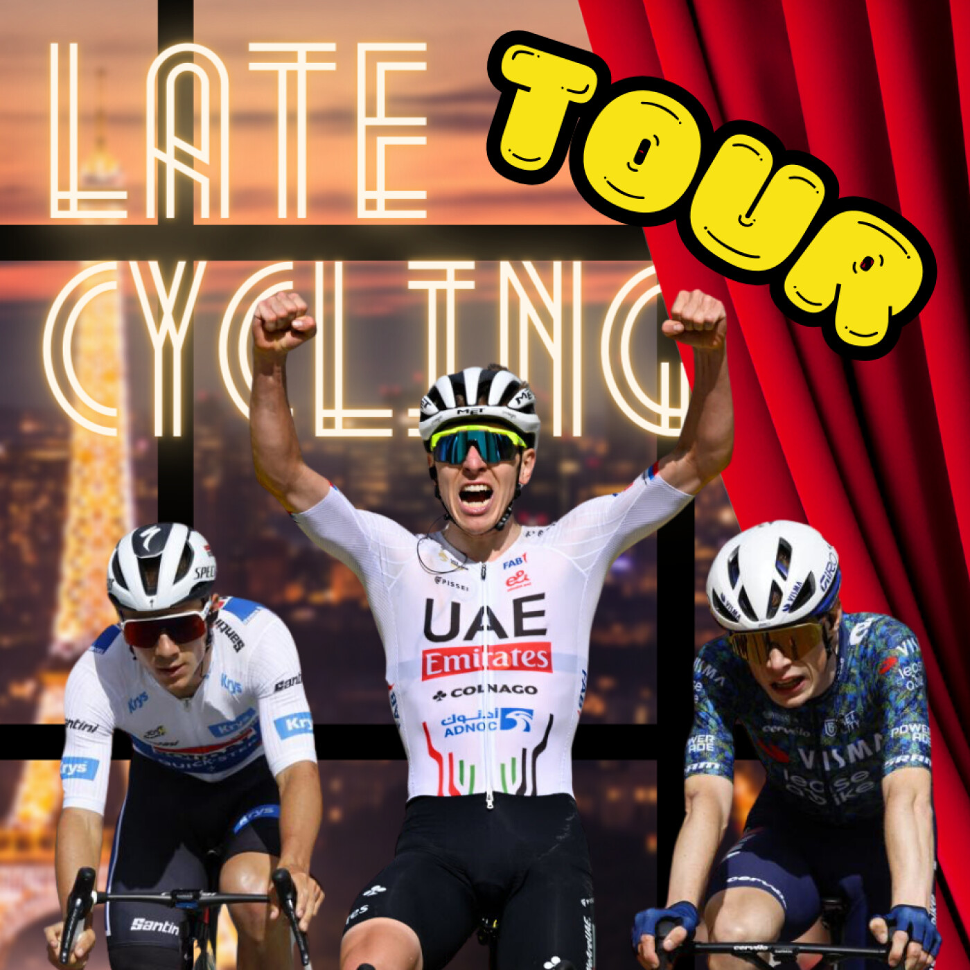 LATE CYCLING #110 | Pogacar, Evenepoel, Vingegaard... On fait le point après 4 étapes ! episode artwork