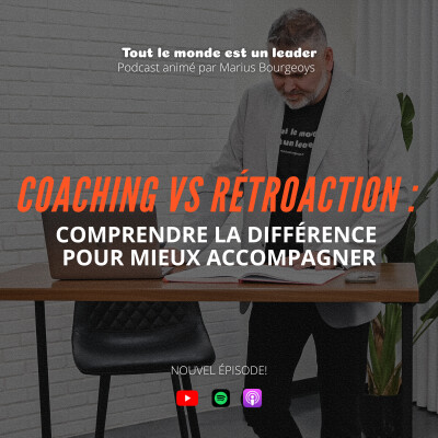 Ép. 144 - Coaching vs rétroaction : comprendre la différence pour mieux accompagner cover