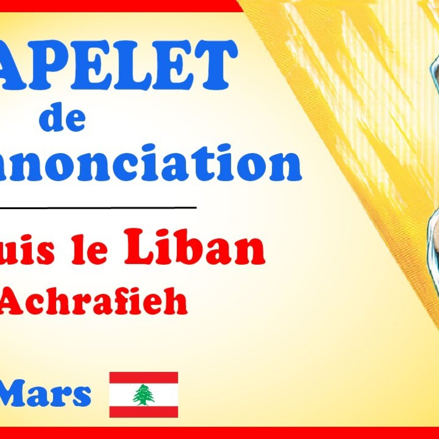 CHAPELET 🙏 Lundi 25 Mars - Mystères Joyeux #liban episode artwork