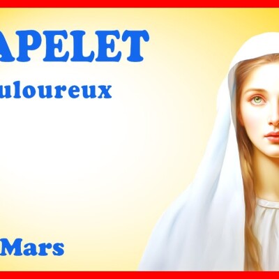 CHAPELET 🙏 Vendredi 22 Mars - Mystères Douloureux #carême cover